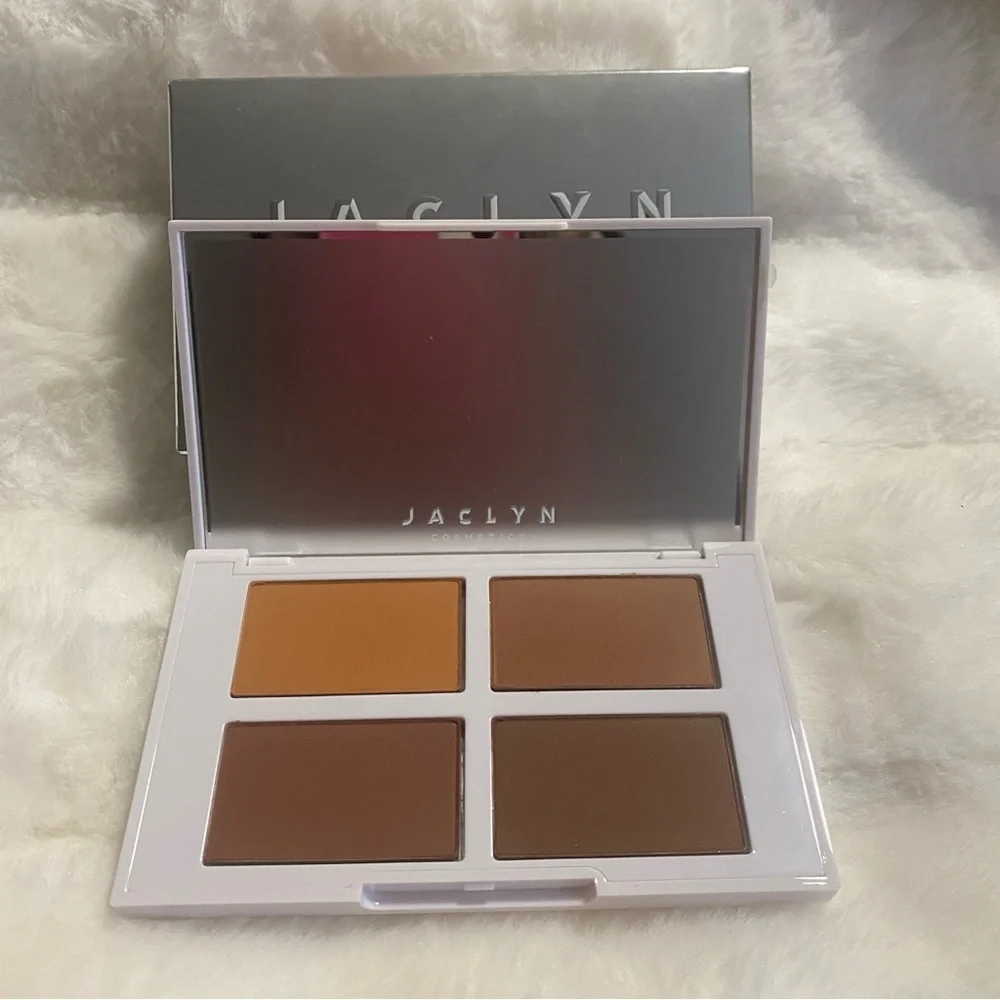 NIB Jaclyn Cosmetics Face It All Brightening & Setting Palette 